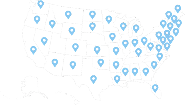 US States Map
